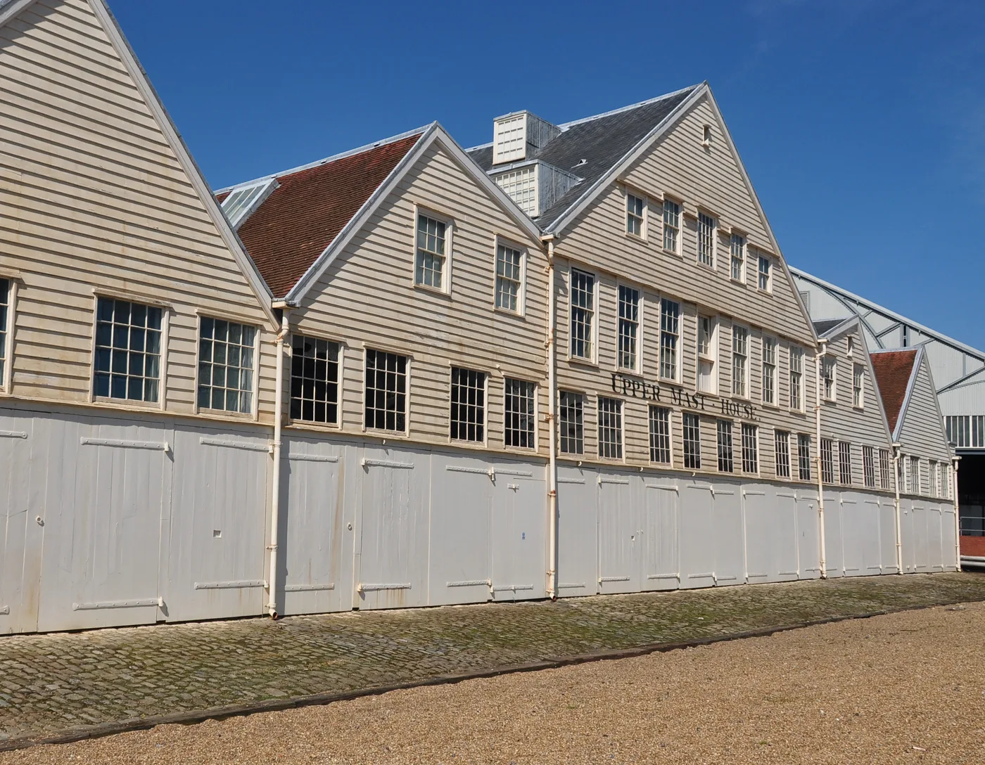 The Mast Houses at the Historic Dockyard Chatham, which the Dockyard names as the home of Mission Christmas