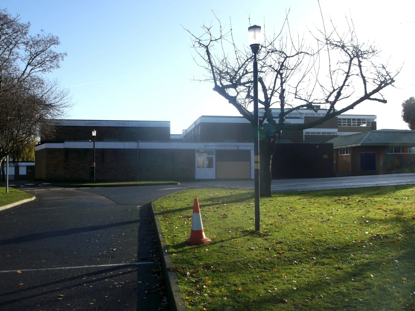 Rainham Mark Grammar School, one of the six Medway schools that admit on the Medway Test