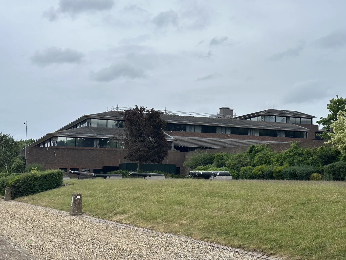 Gun Wharf in Chatham, Medway Council's headquarters; the council runs the Youth Justice Service with its partner agencies